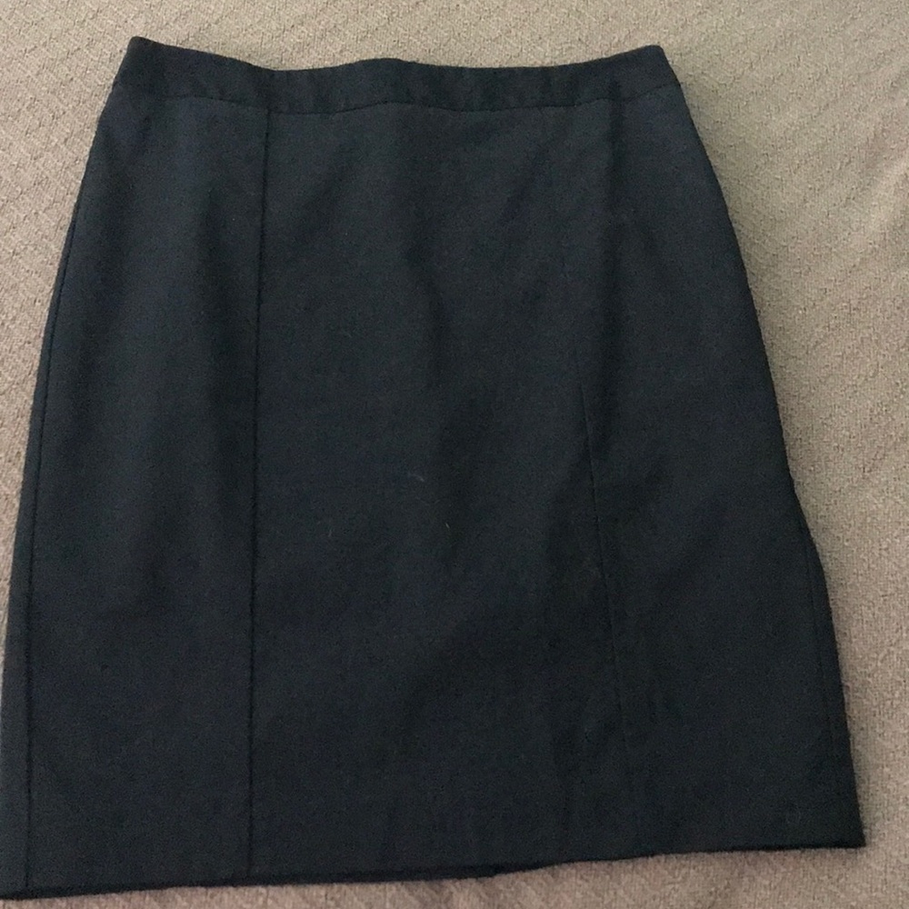 Black pencil skirt